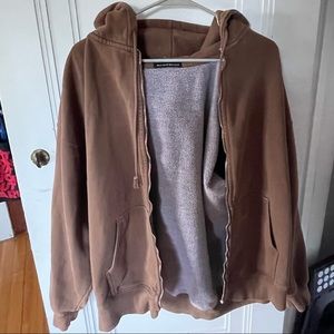 Brandy melville brown hoodie
